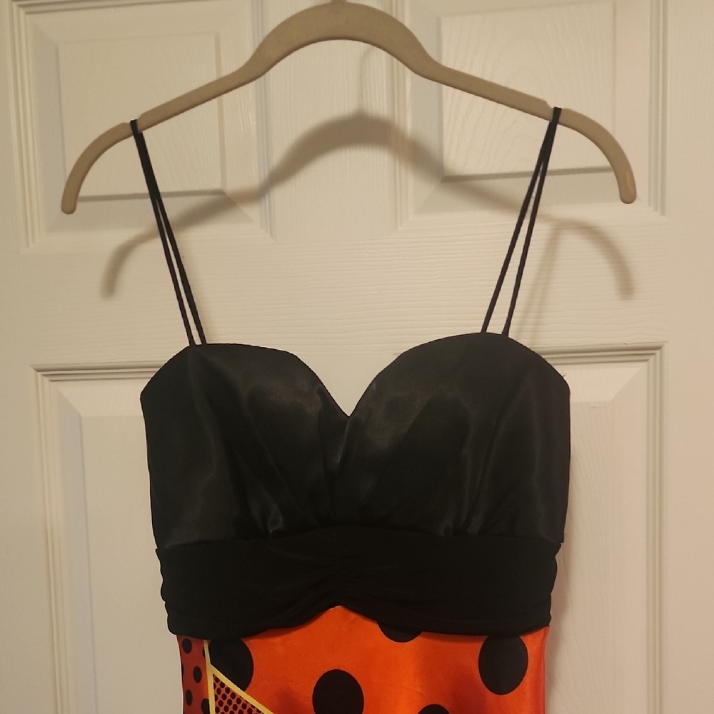Matix Black Satin-Look Top - Picture 3 of 8